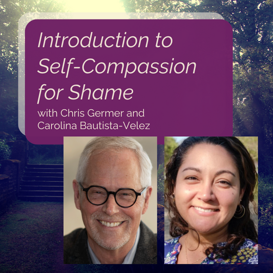 September 4 & 6, Introduction to Self-Compassion for Shame: Antidote to Shame Workshop